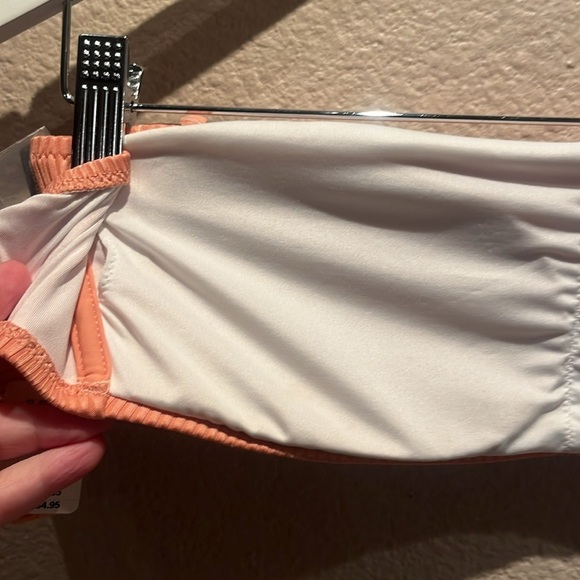 New Victoria’s Secret PINK Women’s Bikini Top Bandeau Ribbed Size Large NWT - Picture 8 of 12